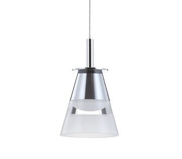 Alain Adjustable Metal Integrated LED Pendant - JONATHAN Y